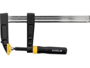 Ścisk stolarski VOREL 200x80mm możliwość wykorzystania jako rozpórka 37106