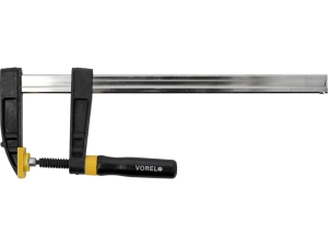 Ścisk stolarski VOREL 300x80mm żeliwne szczęki drewniana rękojeść 37108