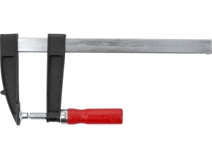 Ścisk stolarski VOREL 300x120mm żeliwne szczęki drewniana rękojeść mocny 37430