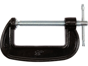 Ścisk stolarski VOREL typ C rozstaw szczęk 75mm wysokość 62mm 38431