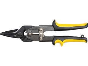 Nożyce do blachy VOREL proste 250mm crni do stali nierdzewnej 0.7mm 48082