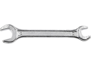 Klucz płaski VOREL dwustronny 6x7mm wykonany ze stali węglowej 50070