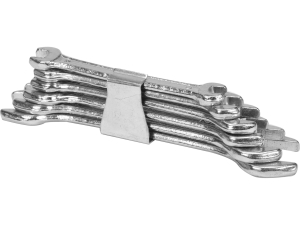 Zestaw kluczy płaskich VOREL 8 szt.uk 6-22mm dwustronne stal węglowa 50590