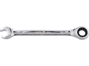 Klucz płasko oczkowy VOREL z grzechotką 12mm 72t grzechotka stal CrV 52654