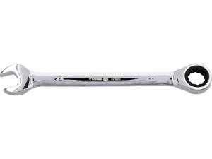 Klucz płasko oczkowy VOREL z grzechotką 22mm 72t grzechotka stal CrV 52660