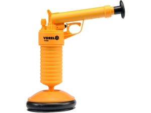 Pistolet do udrażniania rur VOREL sprężone powietrze końcówki 63 135mm 55500