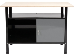 Stół warsztatowy biurko VOREL 1160x600mm szafka zamykane na klucz 58450