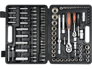 Zestaw narzędziowy 1/2" 108cz. L STHOR 58685