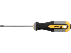 Wkrętak TORX VOREL t5x75mm namagnesowany grot stal CrV satynowany 60880