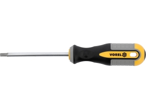 Wkrętak TORX VOREL t27x100mm magnetyczny warsztatowy stal CrV mocny 60889