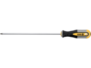 Wkrętak krzyżakowy VOREL pz1x200mm stal CrV końcówka magnetyczna 60935