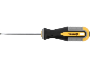 Wkrętak płaski VOREL 3x75mm magnetyczny do śrub mocny warsztatowy 60950