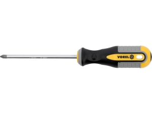 Wkrętak krzyżakowy VOREL ph1x100mm grot namagnesowany stal CrV 6150 60964
