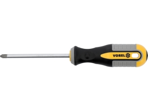 Wkrętak krzyżakowy VOREL ph2x100mm grot namagnesowany stal CrV 6150 60966