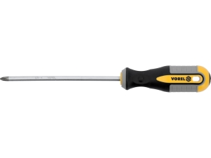 Wkrętak krzyżakowy VOREL ph2x150mm grot namagnesowany stal CrV 6150 60967