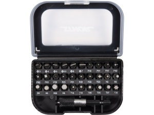 Zestaw bitów wkrętakowych STHOR 31 szt. TORX HEX philips płaski CrV 66302