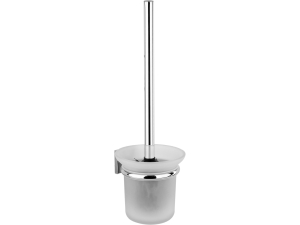 Szczotka toaletowa wc FALA quad stojąca pojemnik plastikowy szary 69320