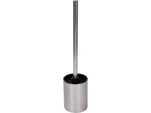 Szczotka wc FALA nickel wolnostojąca zestaw łazienkowy szara INOX 69354