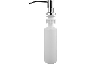 Dozownik do zlewu FALA kuchenny na płyn 330ml obrotowa pompka chrom 69395