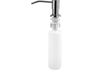 Dozownik do zlewu FALA kuchenny na płyn 330ml obrotowa pompka chrom 69396