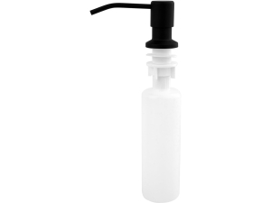 Dozownik do zlewu FALA kuchenny na płyn 330ml obrotowa pompka czarny 69397