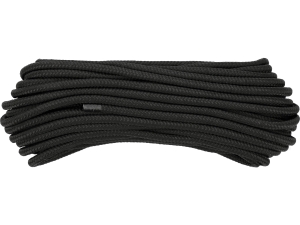 Lina pleciona czarna PP motek 8mm 20m VOREL 69472
