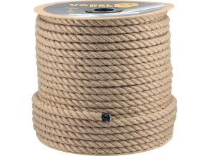 Lina jutowa sznurek VOREL 16mm 100m skręcana naturalna dekoracyjna 69564