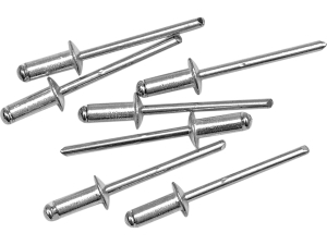 Nity aluminiowe VOREL 4.8x19mm zestaw 50 szt.uk srebrne do nitownicy 70510