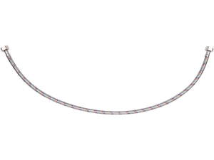 Wąż przyłączeniowy do wody FALA do baterii 80cm gwint 1/2 z atestem 71804
