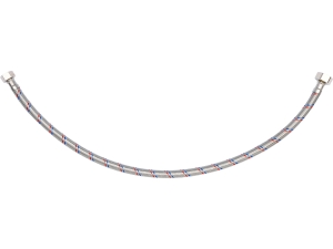 Wąż przyłączeniowy FALA do wody f/f 1/2 na 3/8 cala 60cm 600mm oplot 71810