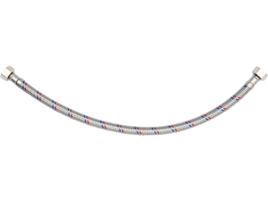 Wąż przyłączeniowy FALA do wody 3/8 cala 40cm elastyczny atest pzh 71815