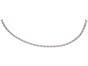 Wąż przyłączeniowy FALA do wody 3/8 cala 80cm elastyczny atest pzh 71818