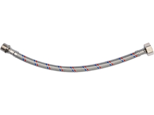 Wąż przyłączeniowy FALA do wody 30cm 1/2 f na 3/8m elastyczny wzmocniony 71827