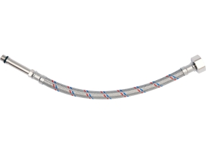 Wąż przyłączeniowy do wody FALA 30cm 1/2 cala M10x1 elastyczny 71846
