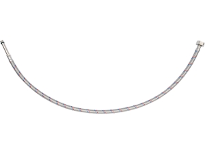 Wąż przyłączeniowy do wody FALA 80cm elastyczny 1/2 cala M10x1 71850