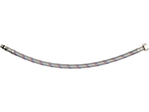 Wąż przyłączeniowy do wody FALA 40cm elastyczny 3/8 cala M10x1 71852