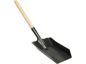 Łopata szufelka VOREL metalowa głowica 20cm długość 50cm odśnieżania 72979