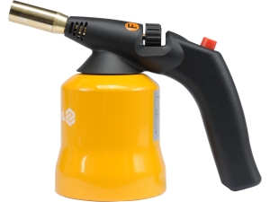 Lampa lutownicza gazowa VOREL z zapłonem piezo 1.7kW do 1200°c na nabój 73403