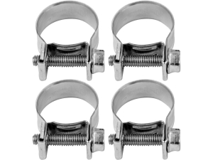 Opaska śrubowa VOREL obejma zaciskowa 18-20mm 9mm 4 szt. ocynk w1 73785