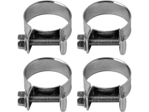 Opaska śrubowa VOREL obejma zaciskowa mini 20-22mm 9mm 4 szt. w1 73786