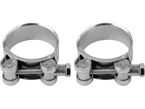 Opaska ślimakowa VOREL śrubowa gbs w1 35-38mm 20mm 2 szt. ocynkowana 73794
