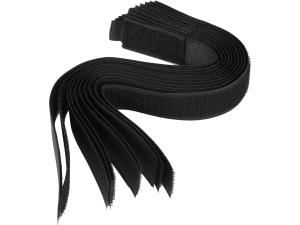 Opaski zaciskowe z rzepem VOREL do kabli 300x25mm 10 szt.uk czarne 73853