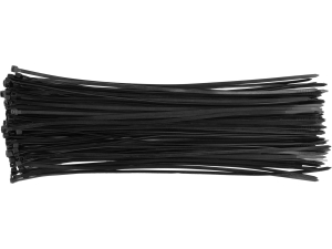 Opaski kablowe zaciskowe VOREL czarne 100 szt. 200x2 5mm do wiązki 50mm 73894