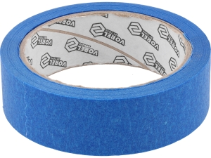 Taśma maskująca VOREL papierowa 30mm 25m niebieska na zewnątrz 75120