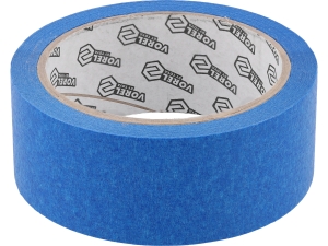Taśma maskująca VOREL papierowa 38mm 25m niebieska na zewnątrz 75121