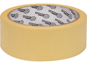 Taśma papierowa malarska VOREL 25mm 50m samoprzylepna żółta 75285