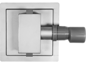 Odpływ liniowy FALA quad kwadratowy 15x15cm wet dry średnica 40mm 75334