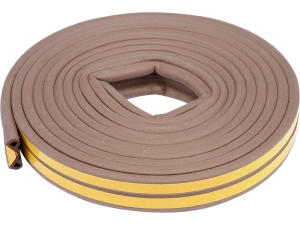 Uszczelka do okien i drzwi stomil sanok typ P epdm 9x5.5mm 6m brązowa STOM SAN 76761