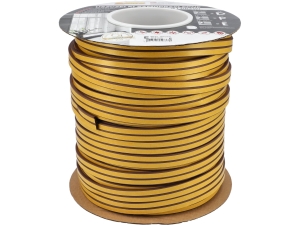 Uszczelka do okien drzwi stomil sanok epdm typ E 150m brązowa 9x4mm STOM SAN 76765
