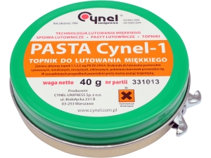 Pasta lutownicza 40g CYNEL 76835